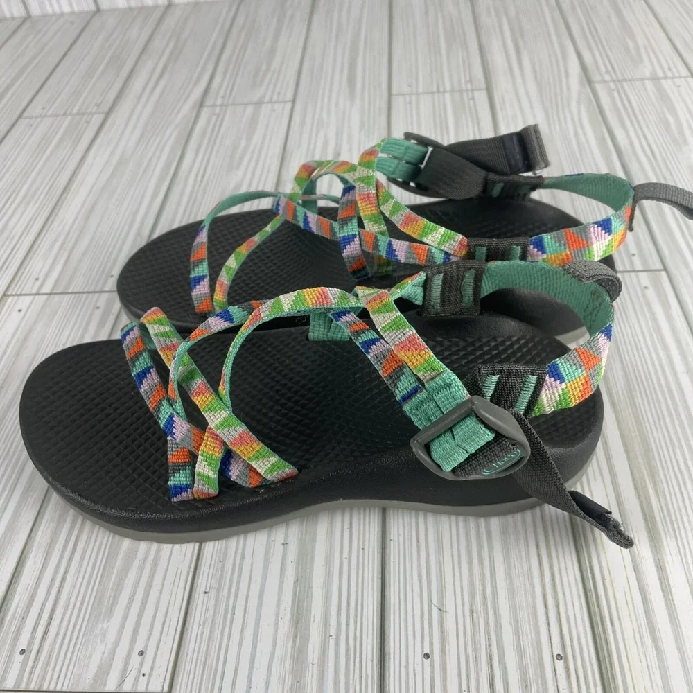 Chaco ZX/2 Classic Sandals COLORFUL Sport Sandals‎ Womens Size 4